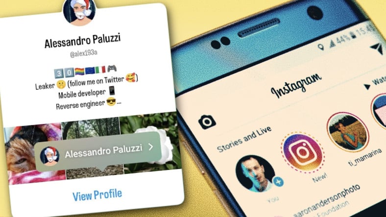 Ulaş Utku Bozdoğan: Instagram Hikâyelerine, "Şimdiye Kadar Neden Yoktu ki?" Dedirten Profil Paylaşma Özelliği Geliyor 3