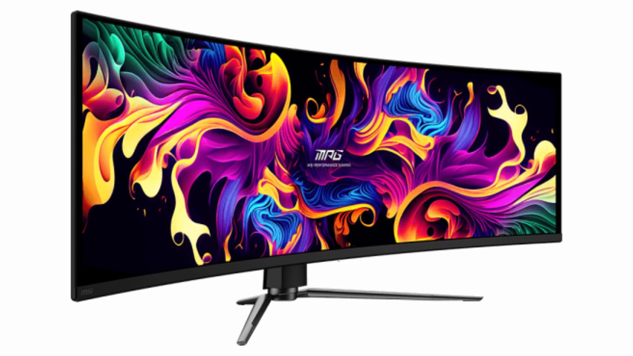 Msi'Dan Yeni 49 İnç Qd-Oled Kavisli Oyun Monitörü