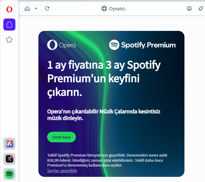 Opera Ve Spotify Arasında Önemli İş Birliği