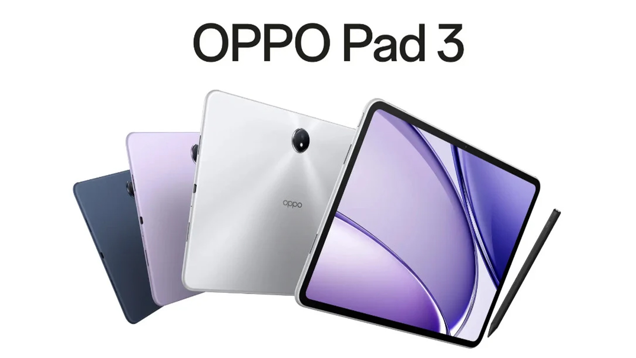 Oppo, Yeni Tablet Modeli Pad 3'Ü Tanıtıyor