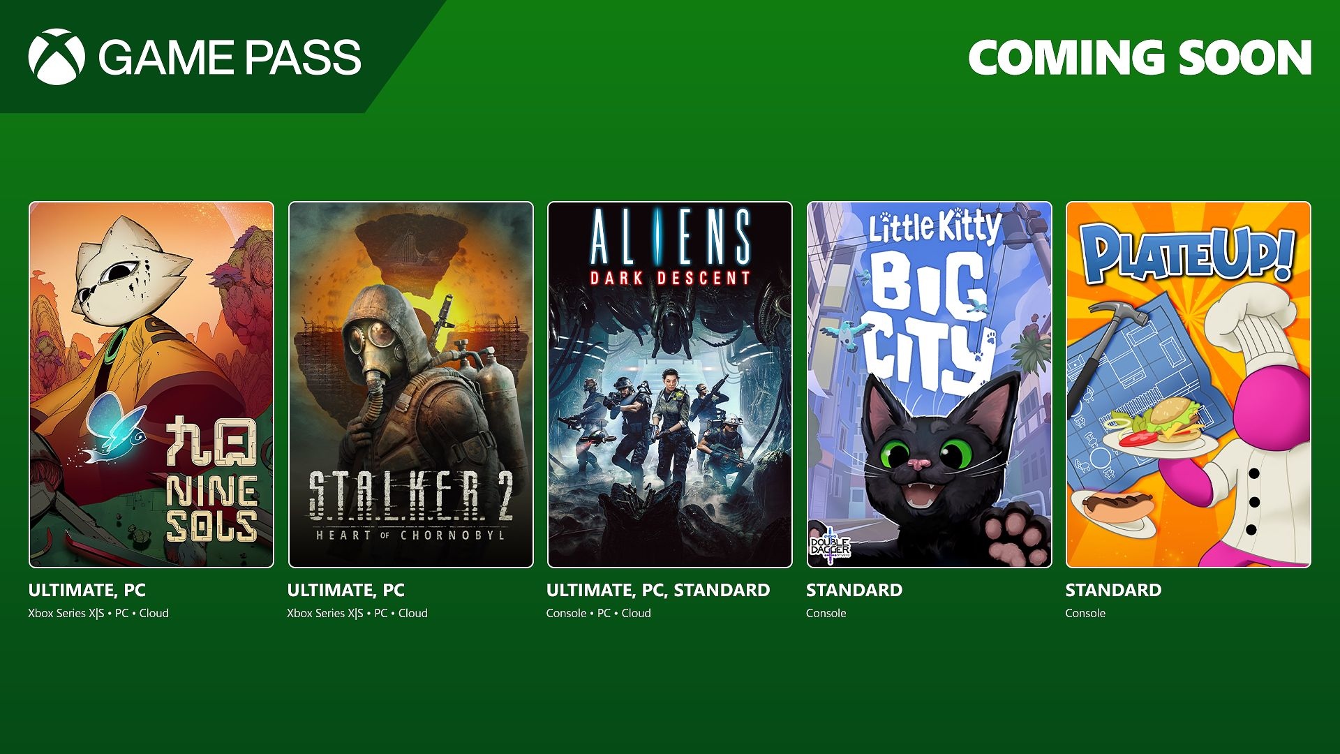 Xbox Game Pass Kasım 2023 Oyunları