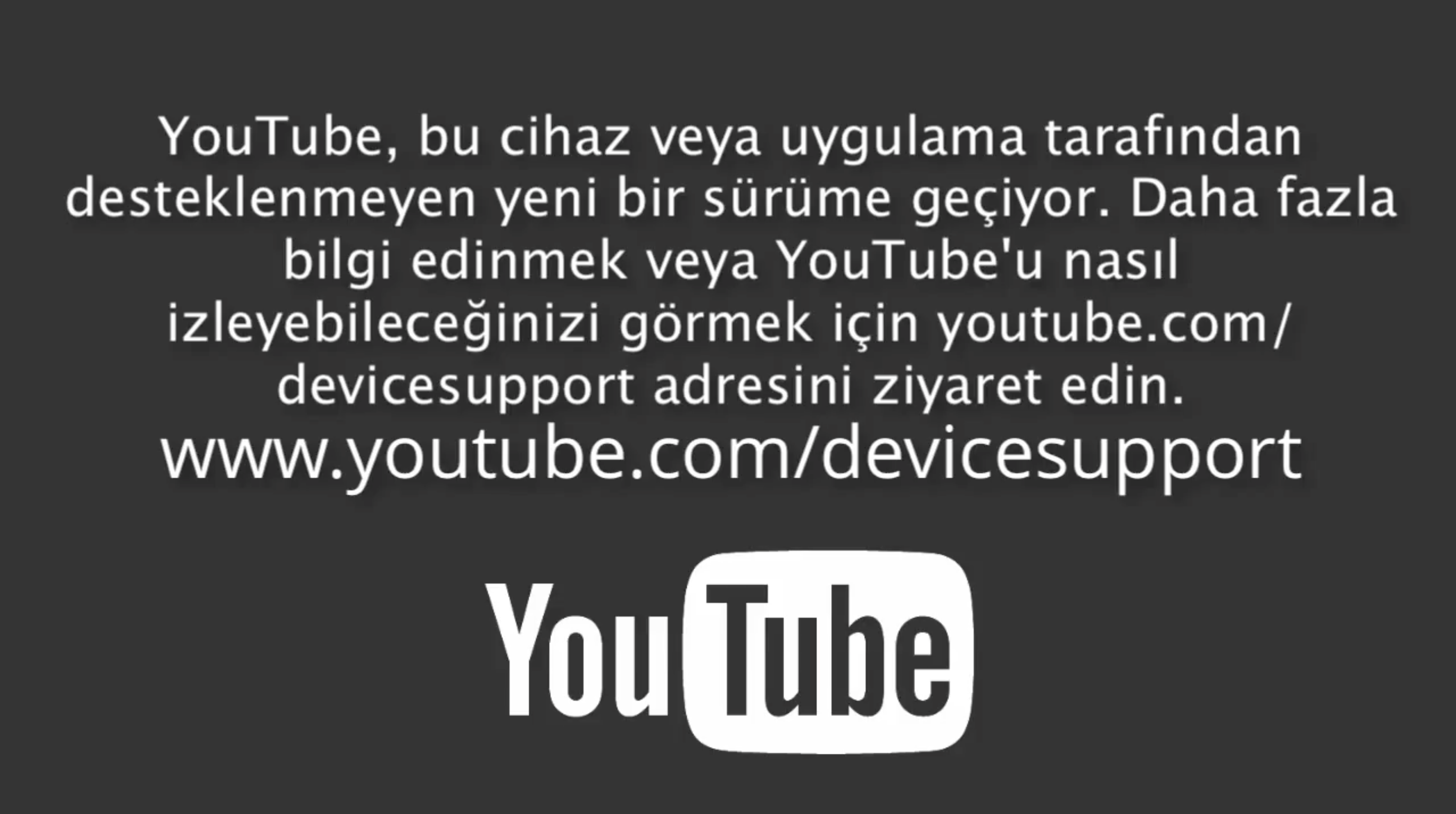 Youtube'Dan Önemli Duyuru: Eski Cihazlar Artık Desteklenmeyecek