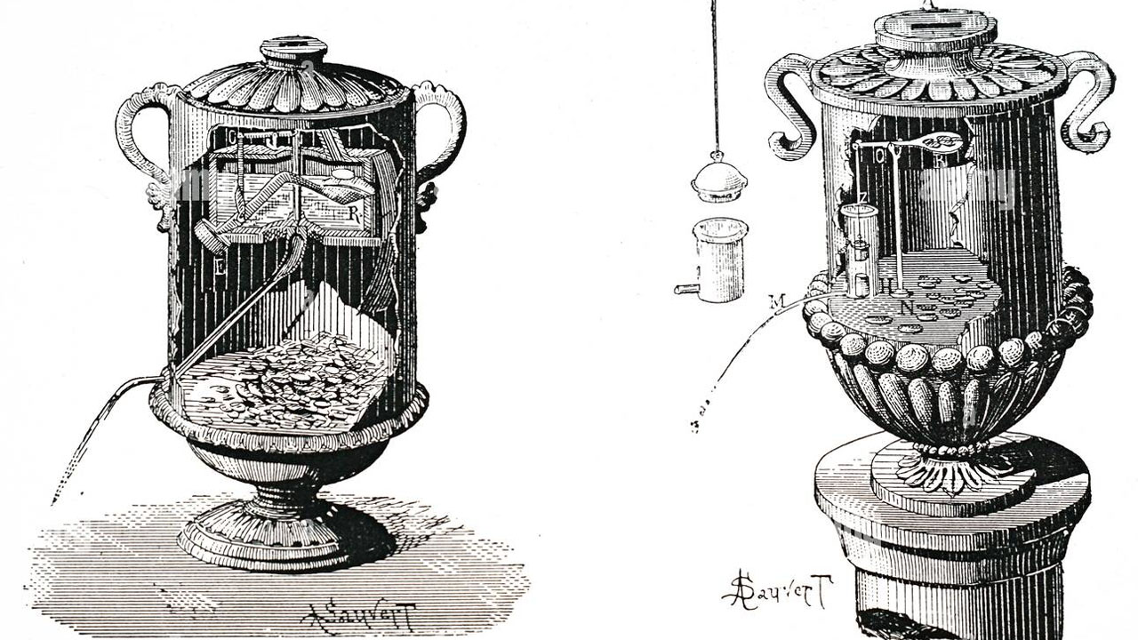 Antik Yunan'Da İlk Satış Makinesi: Kutsal Su Dispanseri