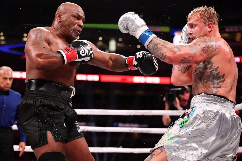 Jake Paul Ile Mike Tyson Arasındaki Dev Boks Maçı Gerçekleşti