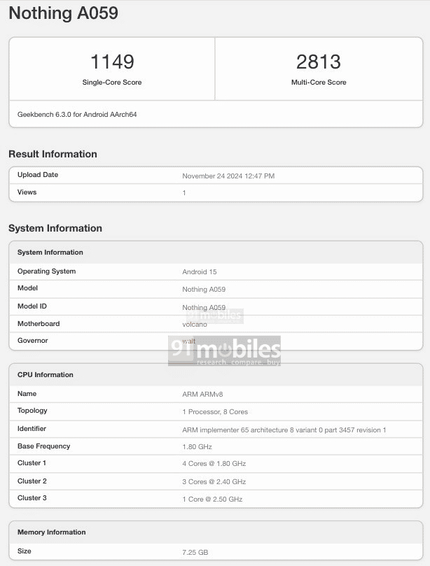 Nothing Phone (3) Hakkında İlk Bilgiler