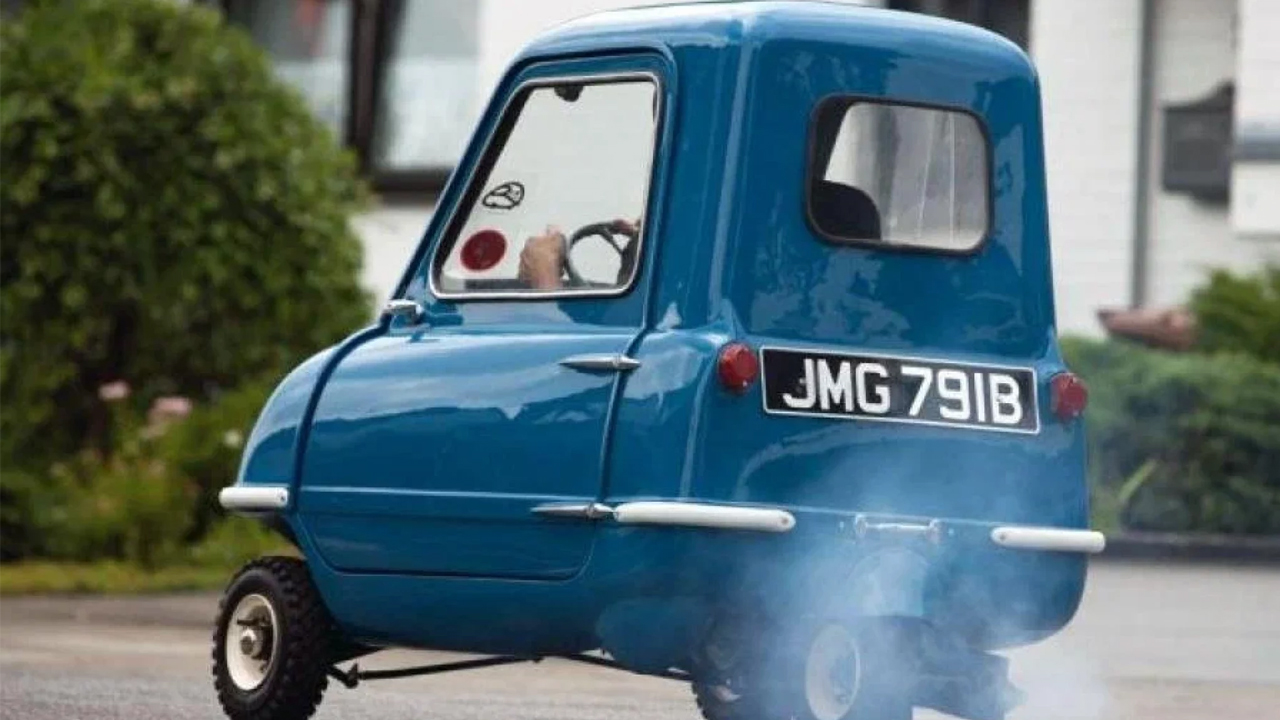 Peel P50: Dünyanın En Küçük Seri Üretim Otomobili