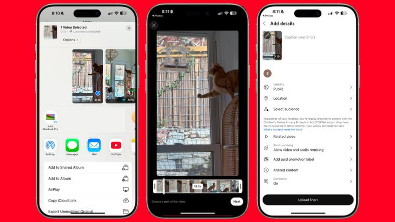 Youtube, Iphone'Lar Için Yeni Video Yükleme Özelliğini Duyurdu