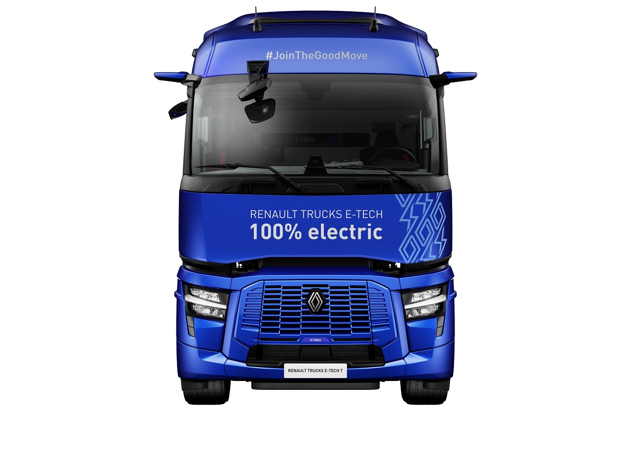 Renault'dan Yeni Elektrikli TIR: E-Tech T