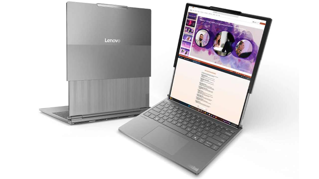 Lenovo'nun Katlanabilir Ekranlı Dizüstü Bilgisayarı Yolda