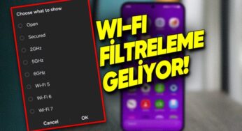 Samsung One UI 7 ile Wi-Fi Filtreleme Özelliği