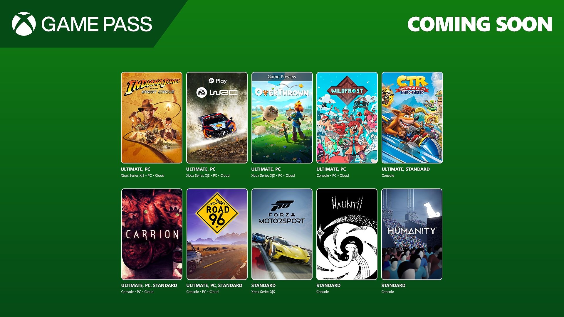 Xbox Game Pass Aralık 2024 Oyunları Açıklandı