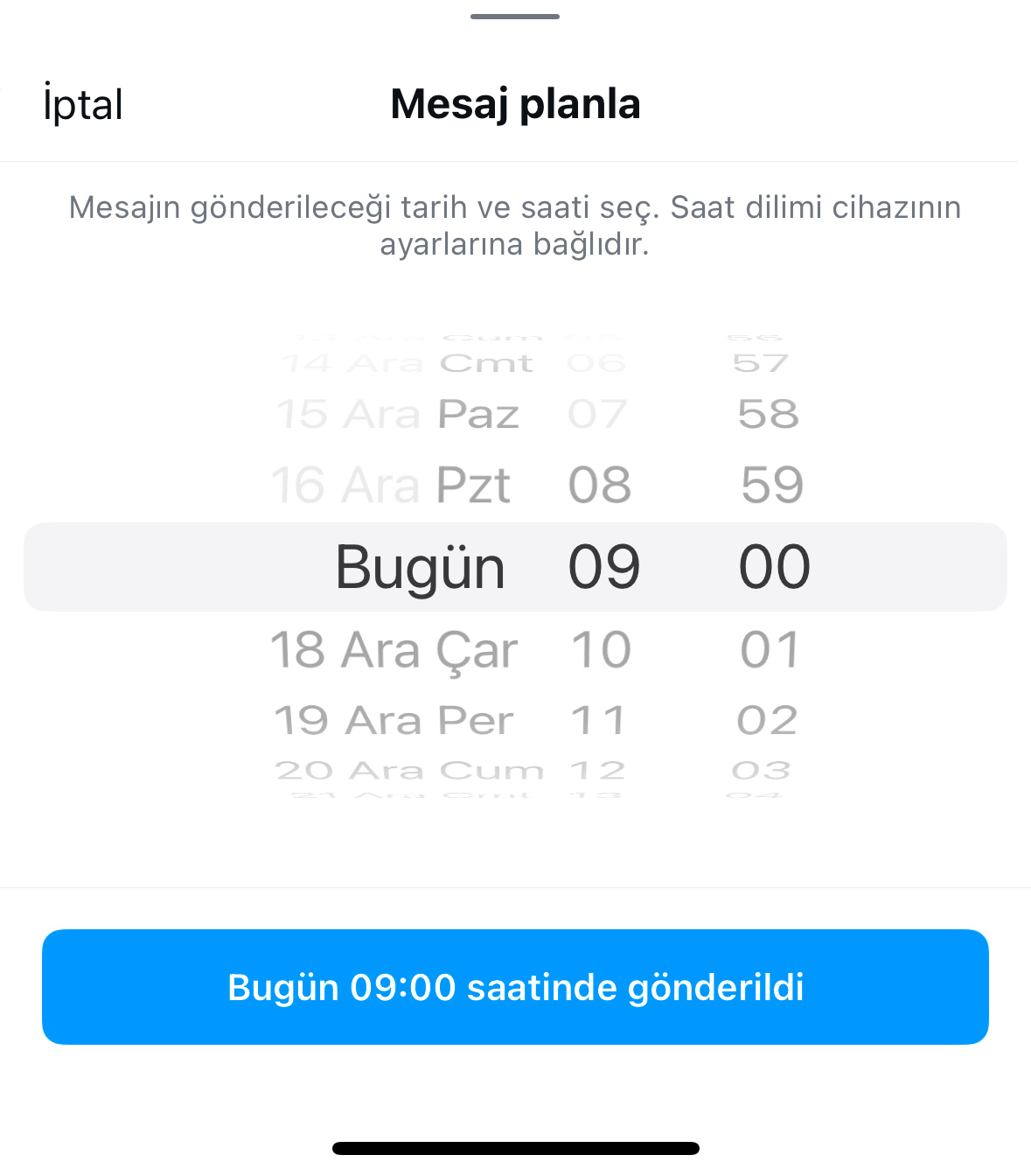 Instagram'dan Yeni Mesaj Planlama Özelliği