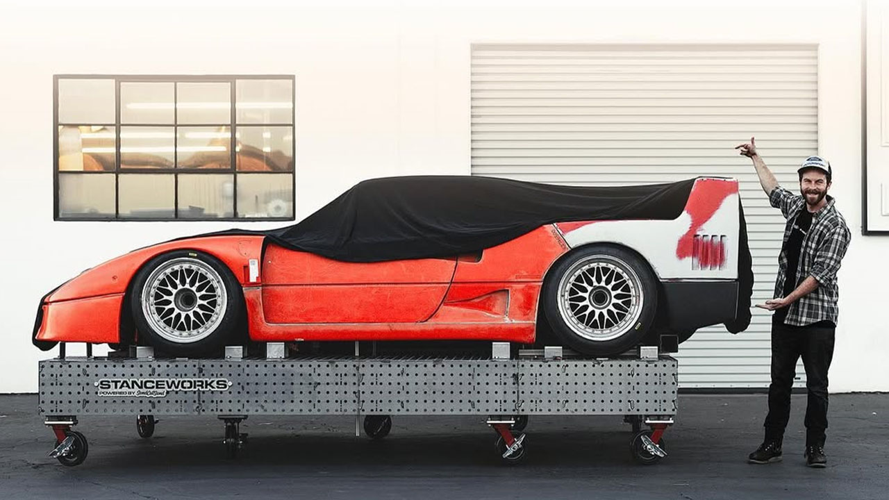 Mike Burroughs'un Kendi Ferrari F40 Projesi