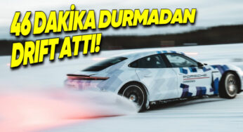 Porsche Taycan GTS ile Elektrikli Otomobiller Arasında Rekor Drift Denemesi