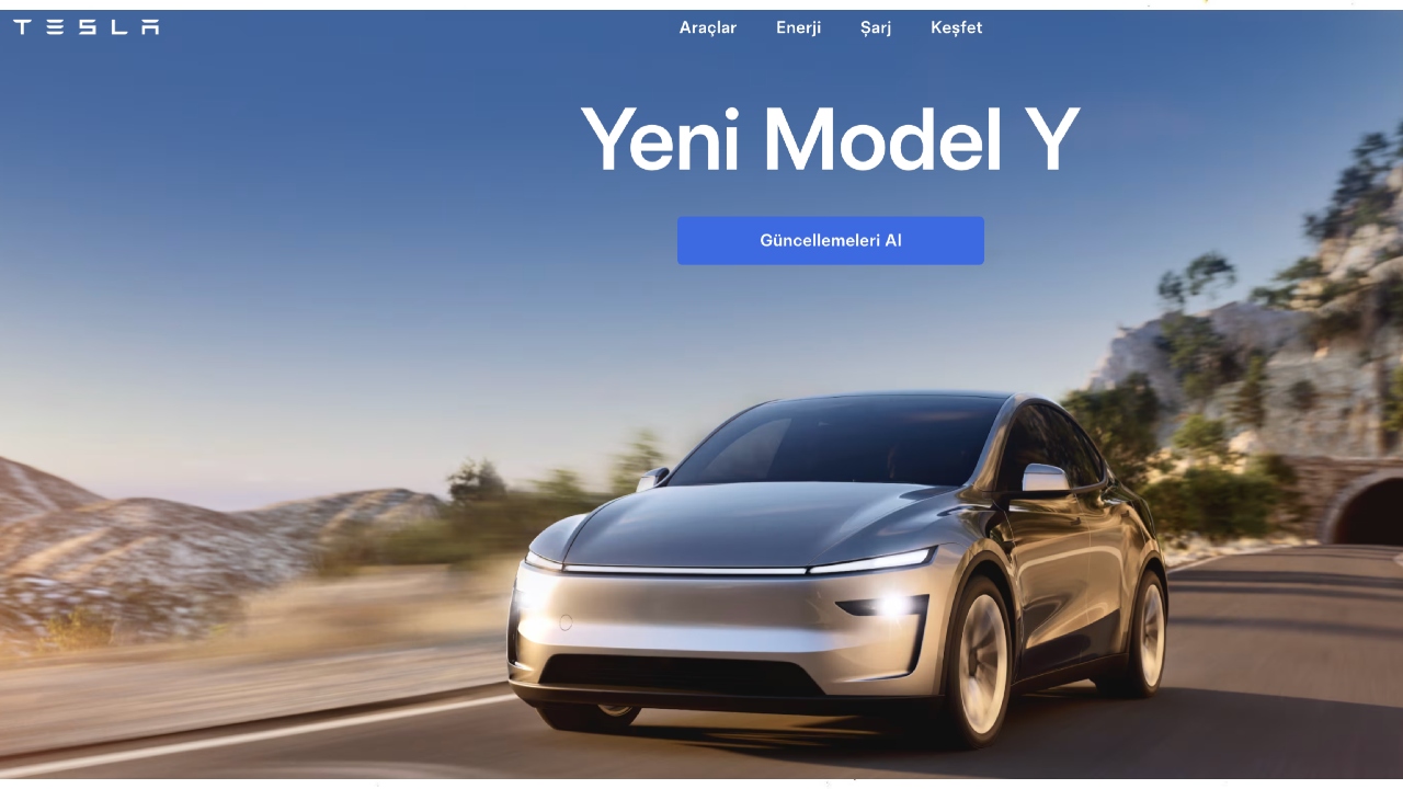 Tesla’nın 2025 Model Y “Juniper” için Türkiye Sayfası Açıldı