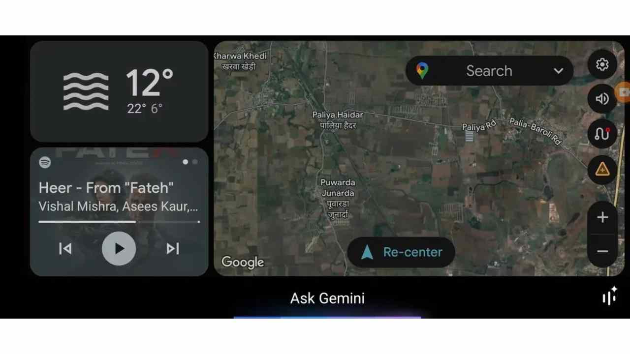 Gemini'nin Android Auto ile Entegrasyonu