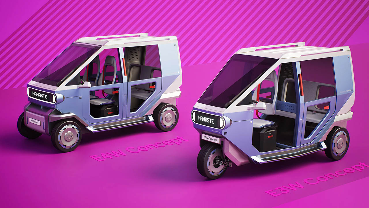 Hyundai'dan Yeni Elektrikli Rikşalar