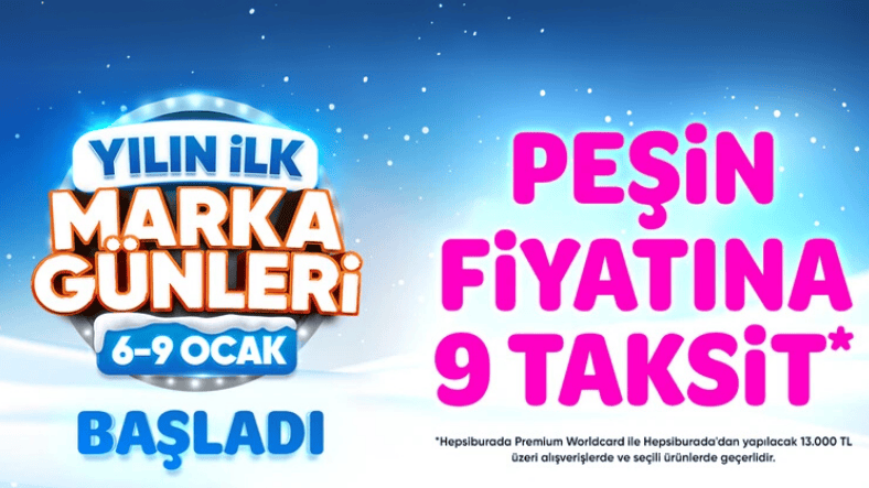 Hepsiburada'dan Yılın Marka Günleri İle Büyük İndirimler!