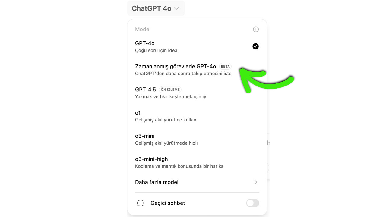 Adım #1: ChatGPT Uygulamasına Giriş Yapın