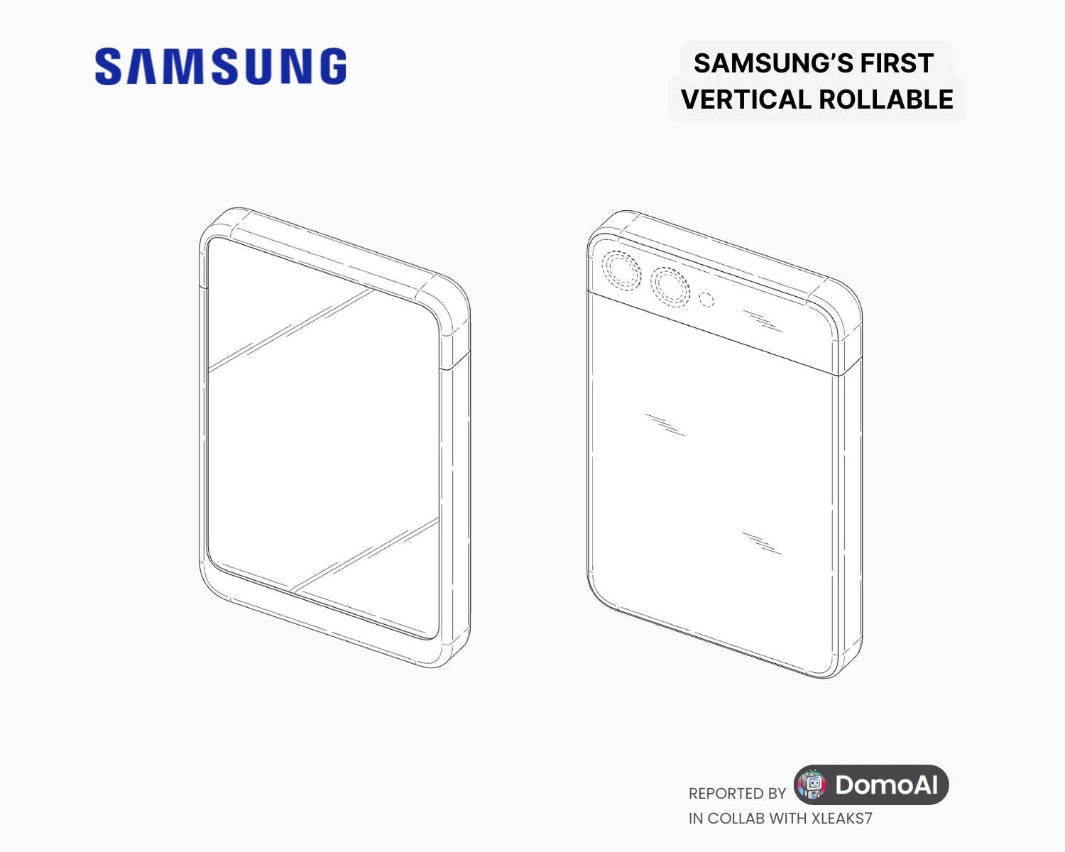 Samsung'in Yenilikçi Kaydırılabilir ve Yuvarlanabilir Telefon Tasarımı