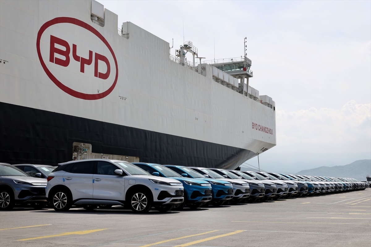 BYD'nin Dev Gemisi Türkiye'ye Ulaştı