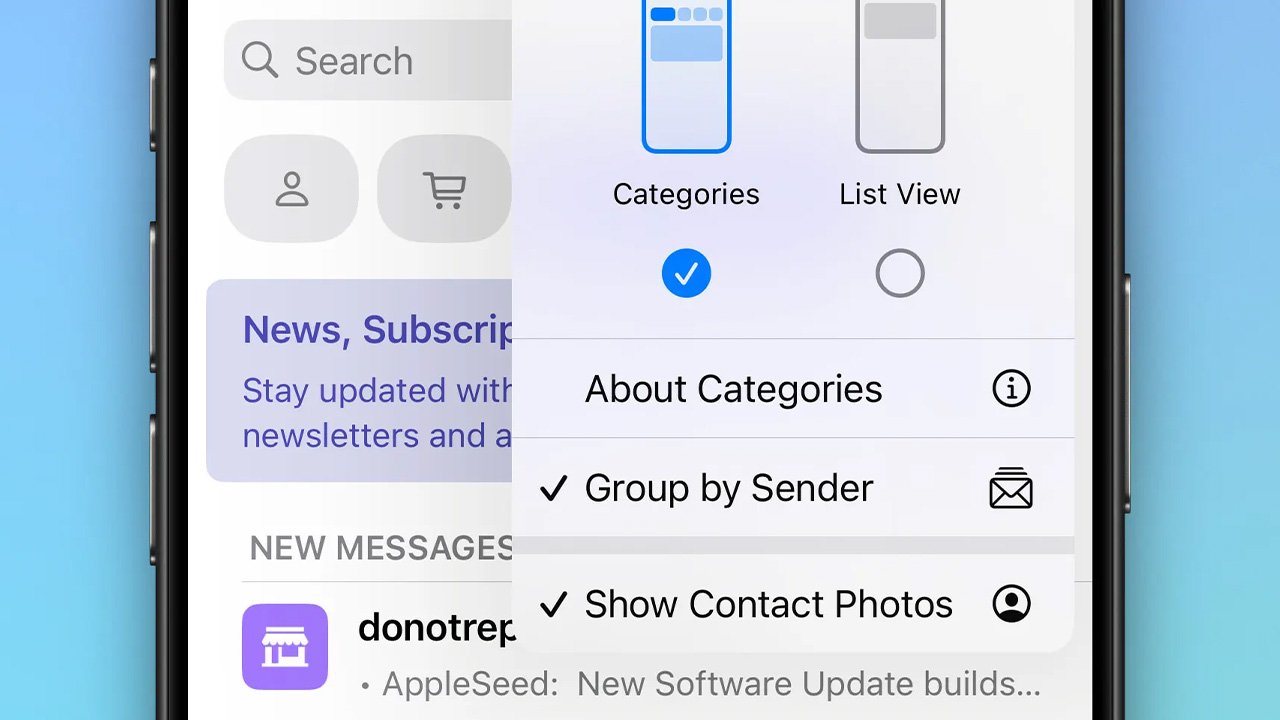 iOS 18.5 ile Mail Uygulamasında Yenilikler