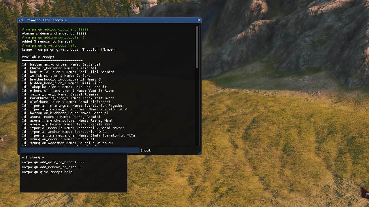 Meral Erden: Mount & Blade II: Bannerlord Hileleri ve Kullanım Rehberi 6 Mount & Blade II: Bannerlord Mod Yükleme ve Geliştirici Konsolu Kurulumu
