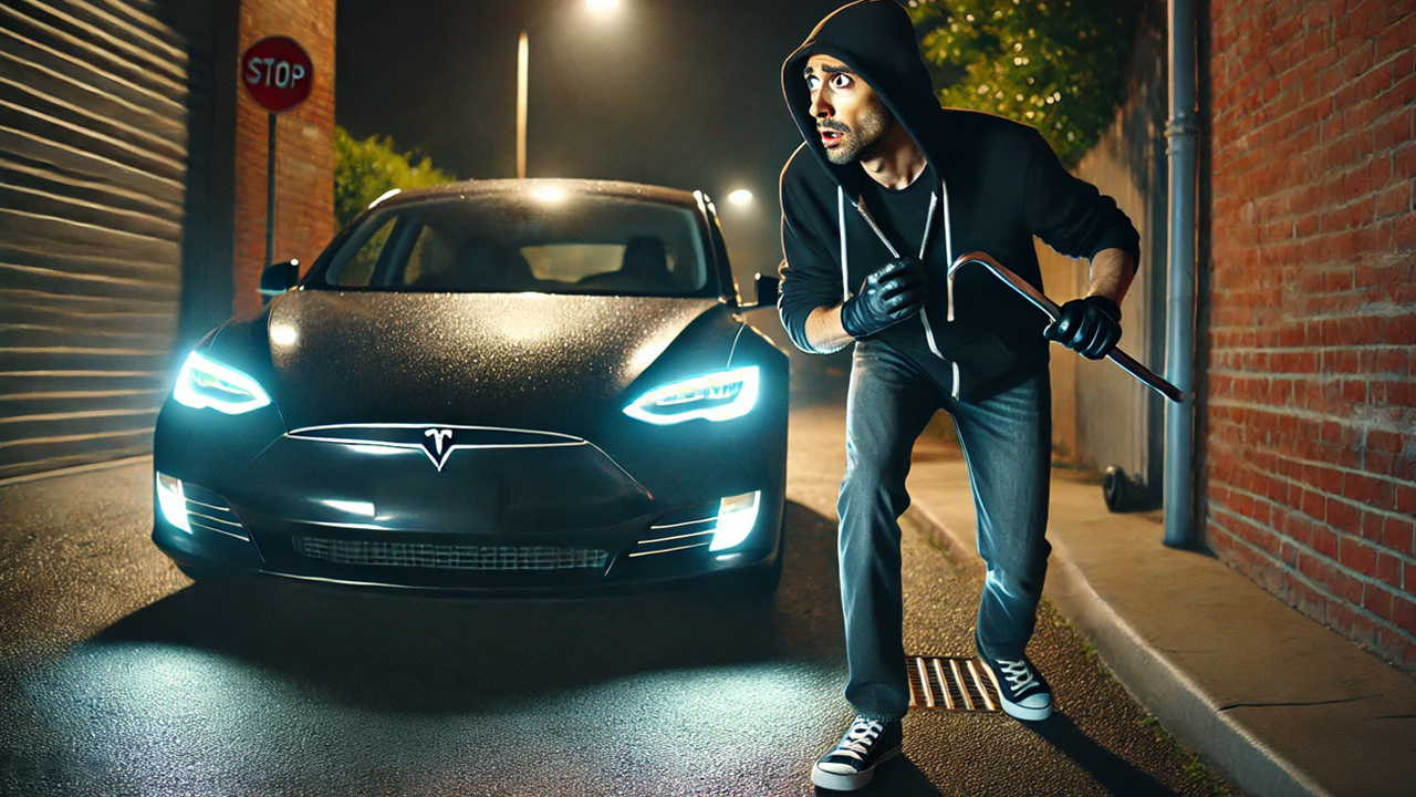 Tesla Araçların Hırsızlıkla Mücadelesi