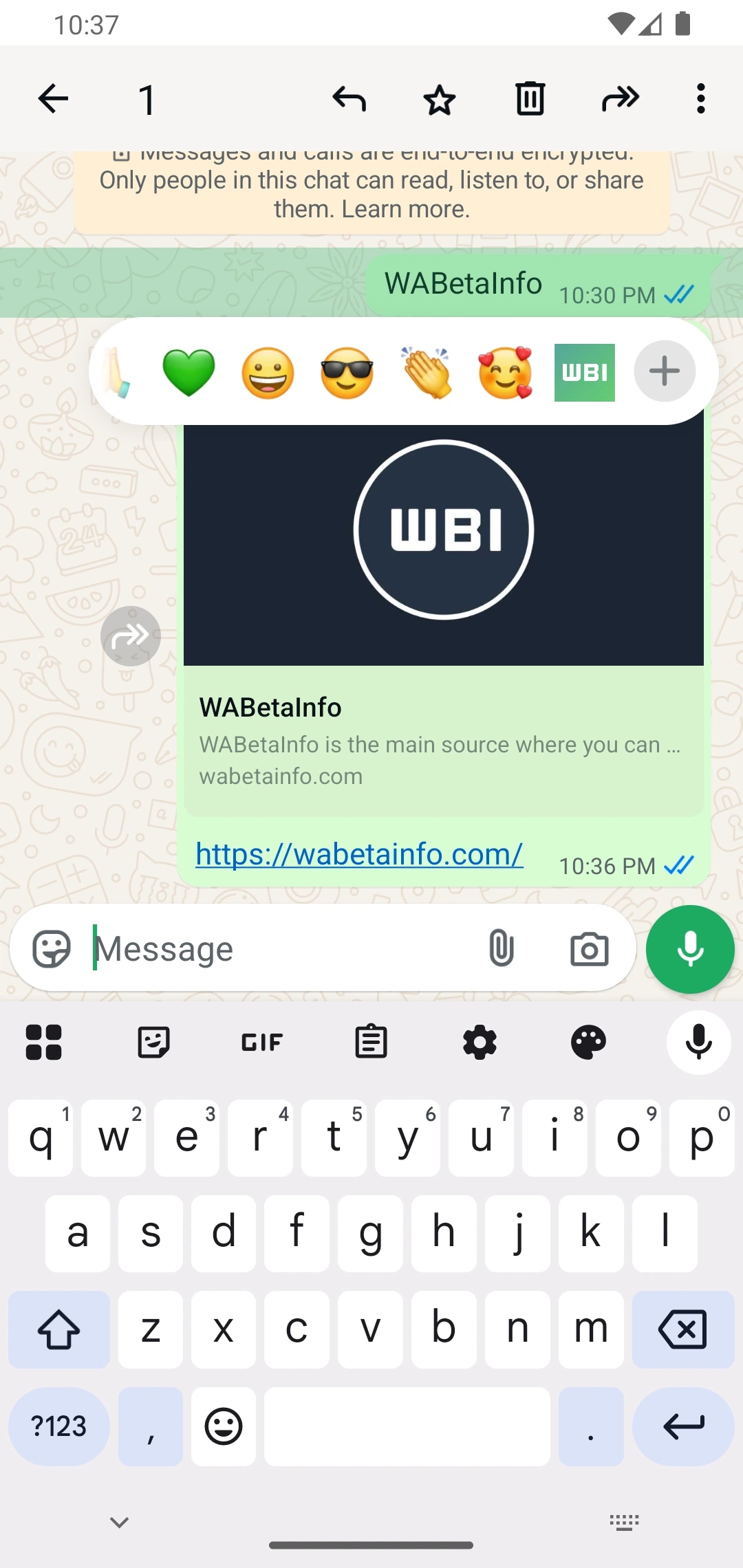 WhatsApp'ta Güncel Gelişmeler: Emojilerin Ötesine Geçen Çıkartma Reaksiyonları