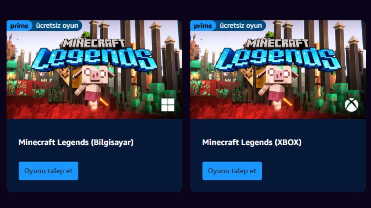 Minecraft Legends'ı Ücretsiz Deneme Fırsatı!