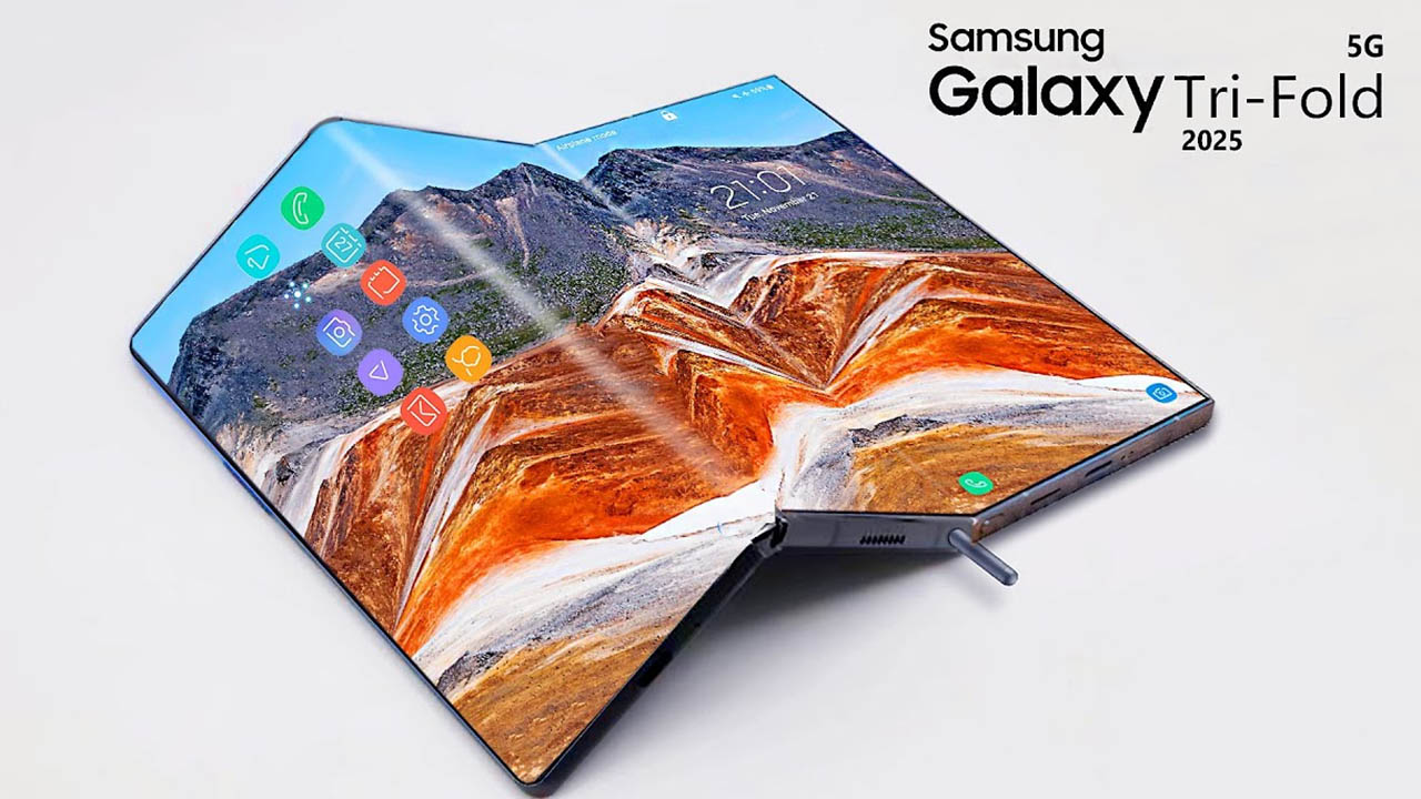 Samsung'un Üçe Katlanan Telefonu İçin Heyecan Verici Detaylar