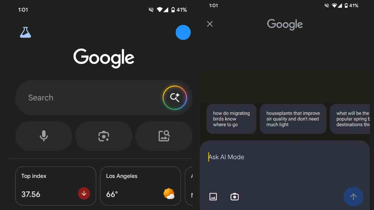 Google'dan Yeni Yapay Zekâ Modu Tasarımı
