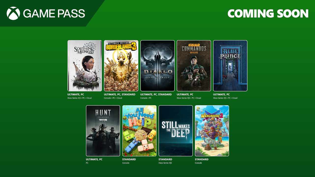 Nisan 2025'te Xbox Game Pass'e Eklenen Oyunlar