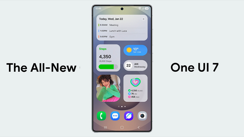 Samsung'un One UI 7 ile Tanışın: Android 15 Tabanlı Yenilikler