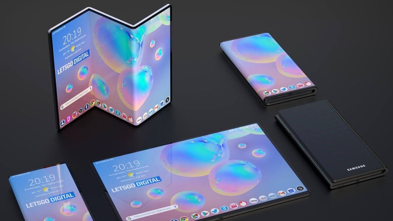 Samsung'dan Üçe Katlanan Telefon: Galaxy G Fold Hakkında Yeni Gelişmeler