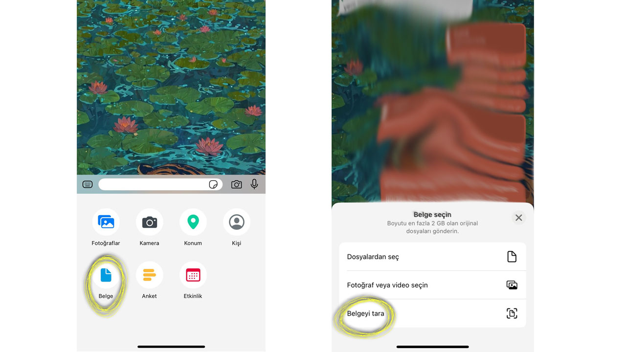 WhatsApp ile Belge Tarama: Adım Adım Kılavuz