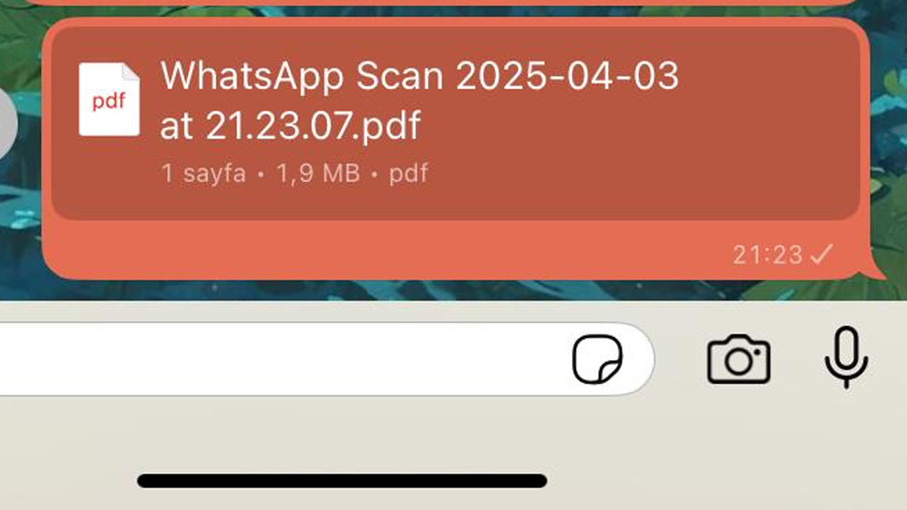 WhatsApp ile Belge Tarama: Adım Adım Kılavuz