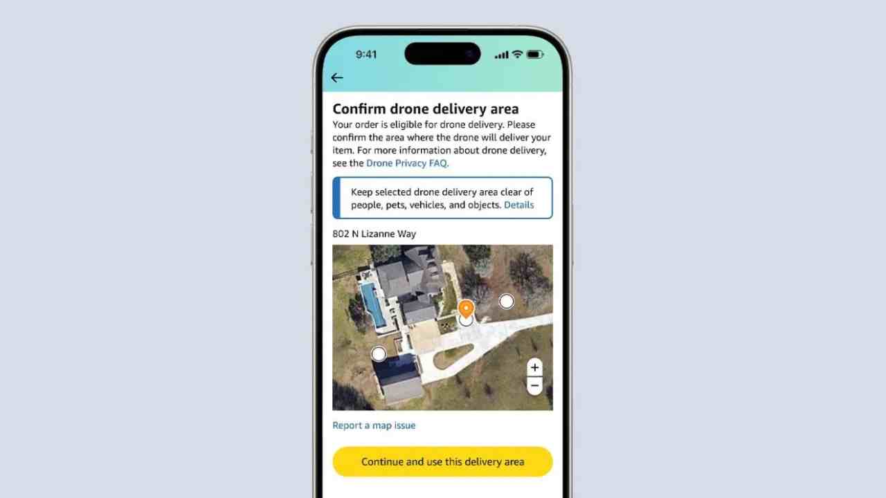 Amazon, ABD’de Sınırlı Bölgelerde Yeni Drone Teslimat Sistemiyle Gündemde