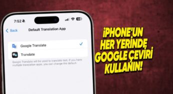 iPhone’da Google Çeviri’yi Varsayılan Çeviri Uygulaması Yapma Rehberi