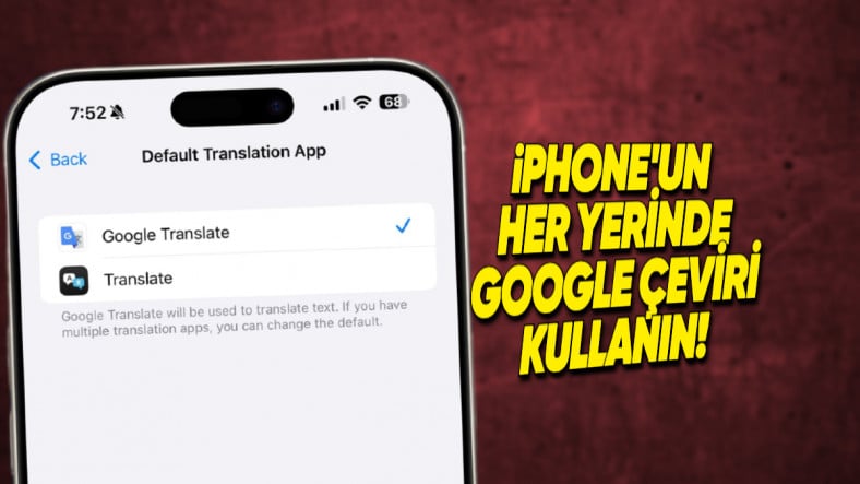 iPhone’da Google Çeviri’yi Varsayılan Çeviri Uygulaması Yapma Rehberi