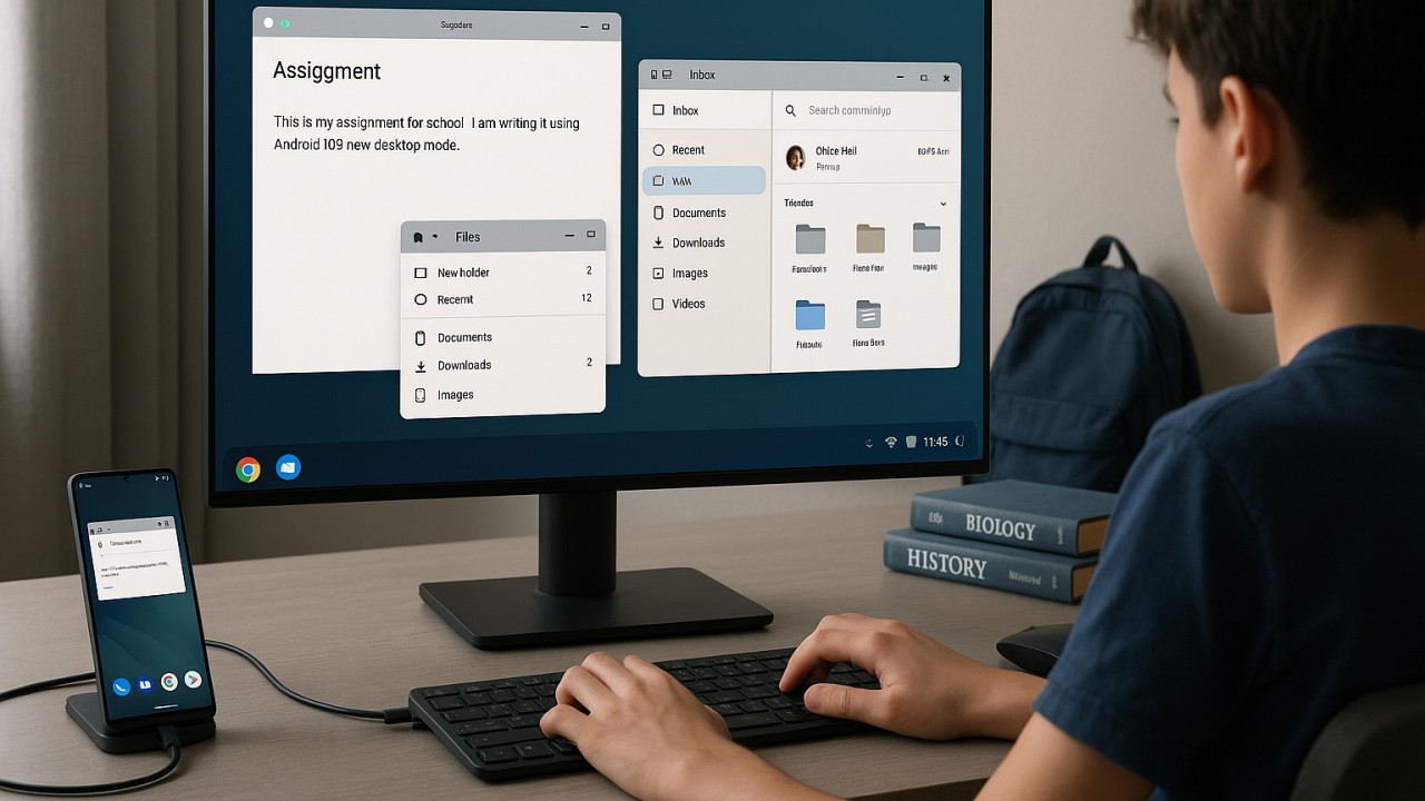 Samsung’un DeX Özelliğinden Çok Daha İleri Bir Dönem: Android 16’nın Yeni Masaüstü Modu