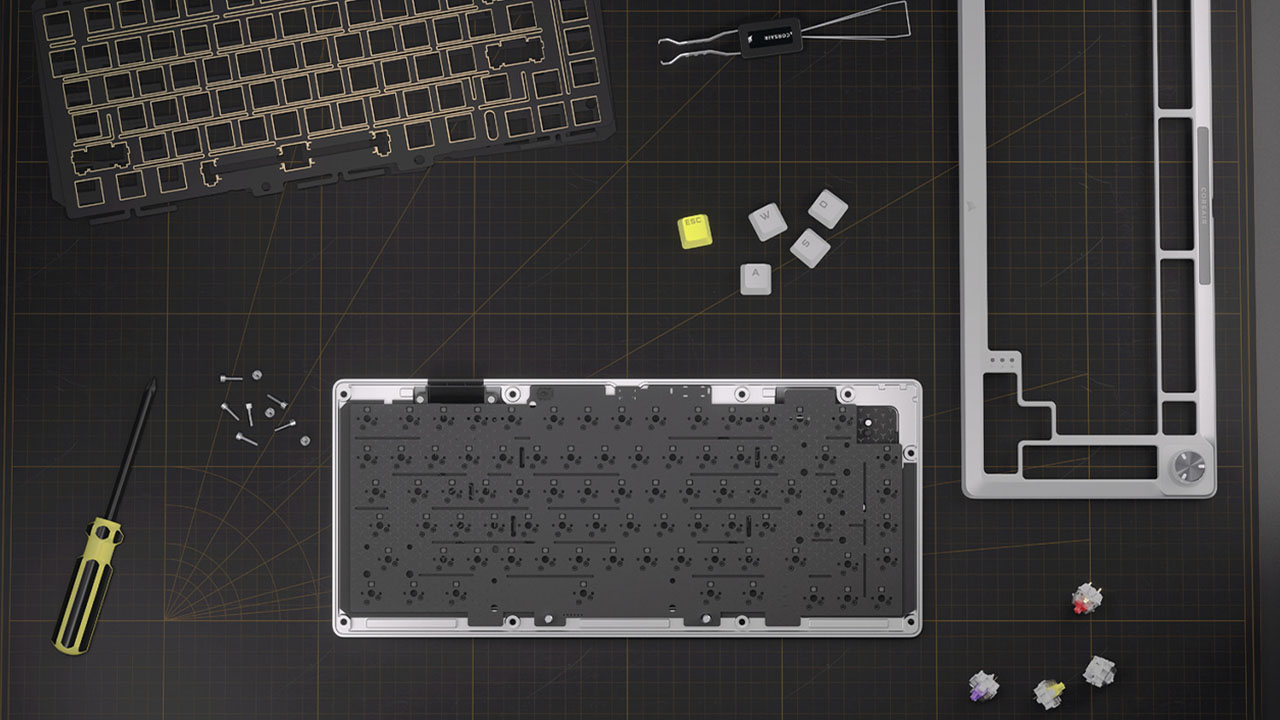 Corsair MAKR 75: Kendi Klavyenizi Tasarlama Fırsatı