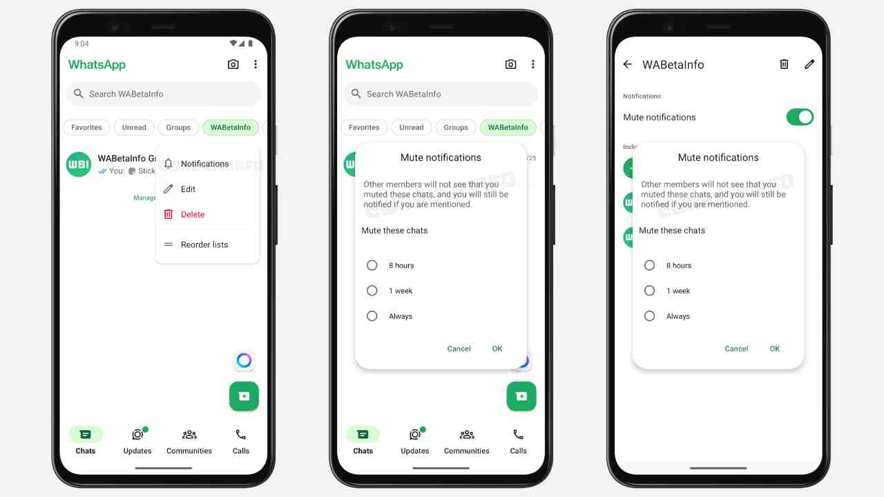 WhatsApp, Android için 2.25.17.27 numaralı beta sürümünü yayınladı