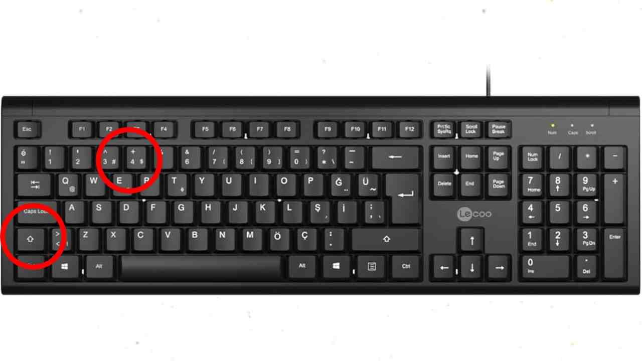 Windows Bilgisayarda Dolar İşareti Nasıl Yazılır?