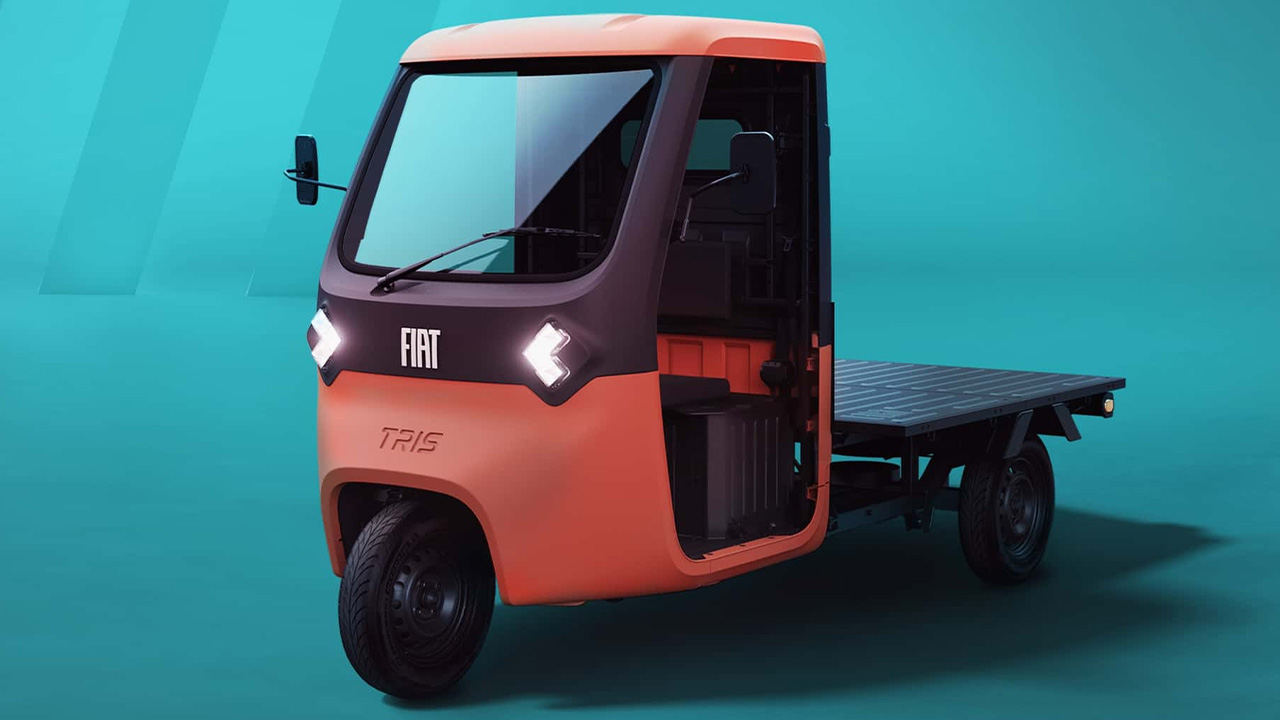 Fiat'ın Cesur Adımı: İlk Üç Tekerlekli Elektrikli Modeli Tris Tanıtıldı