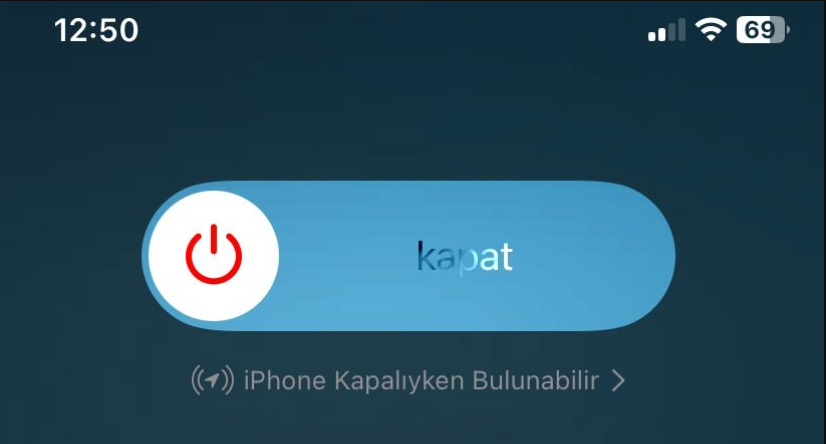 1. SIM kartı çıkarıp tekrar takın