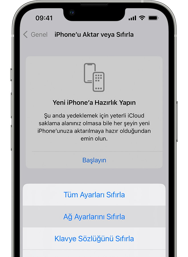 4. Operatörünüzle iletişime geçin