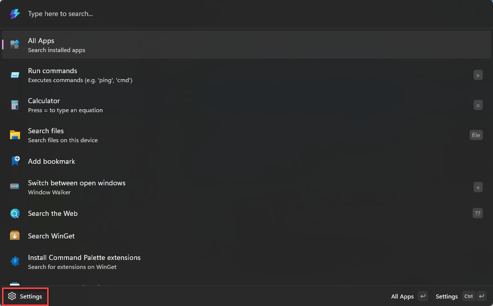 Windows 11'de Yenilik: Komut Paleti