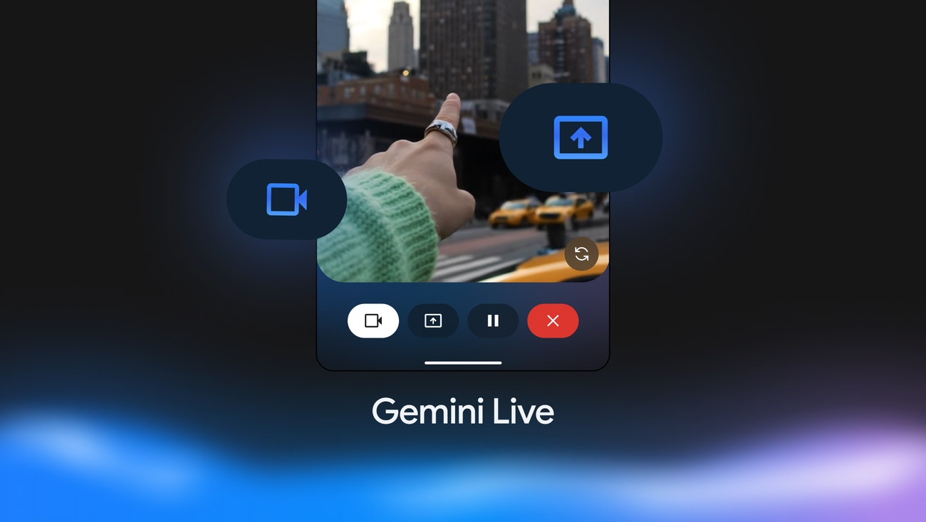 Google, Gemini'nin Kamera ve Ekran Paylaşımı Özelliğini Tüm Cihazlara Sunuyor