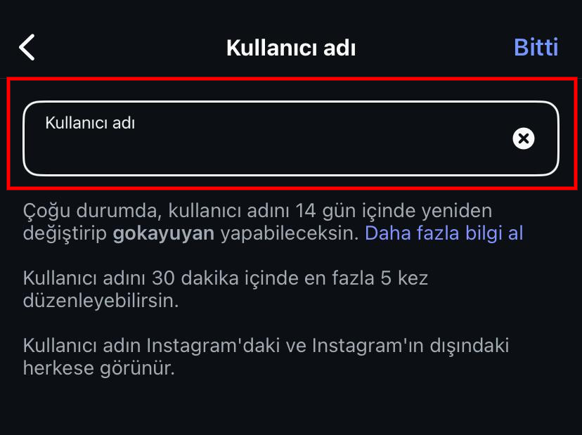 Instagram’da Kullanıcı Adı Değiştirme Sık Sorulan Sorular